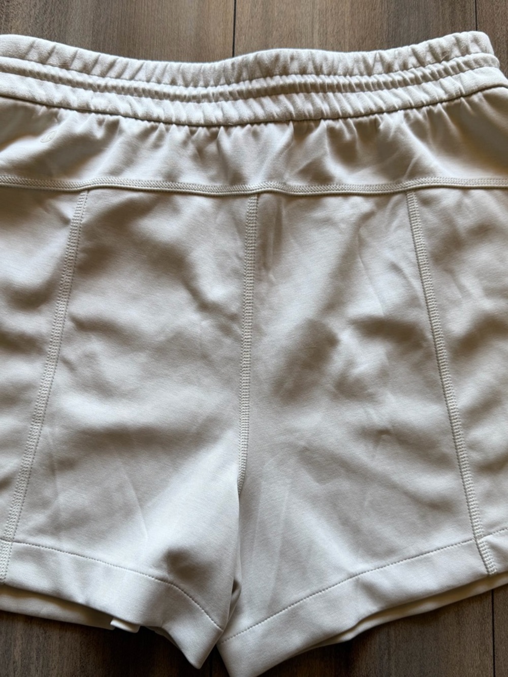 lululemon athletica Cream Athletic Drawstring Shorts - Picture 3 of 7
